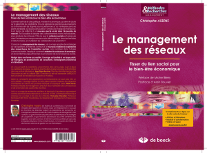 Le management des réseaux
