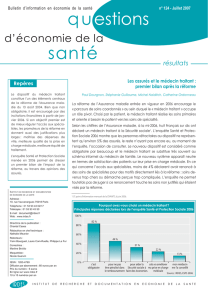 Les assurés et le médecin traitant