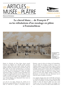 Le Cheval Blanc de François 1er