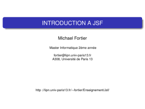 introduction a jsf