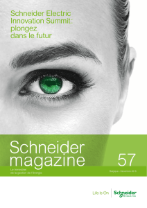 Schneider Electric Innovation Summit : plongez dans le futur