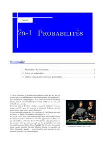 2a-1 Probabilités