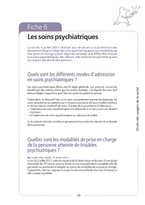 Fiche 6 : Les soins psychiatriques