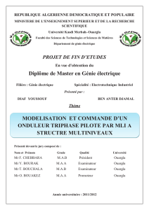 Diplôme de Master en Génie électrique