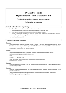 Cours - TD - TP de SQL - Site de Bertrand LIAUDET