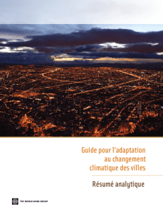 Guide pour l`adaptation au changement climatique des