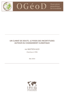 un climat de doute. le poids des incertitudes autour du