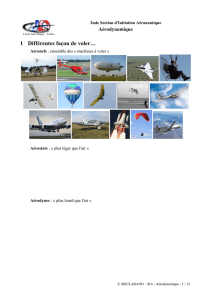 1 Différentes façon de voler… - Section d`Initiation Aéronautique