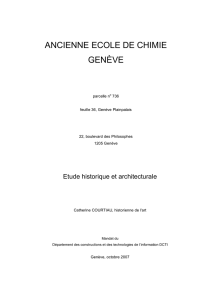 ancienne ecole de chimie genève