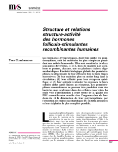 Structure et relations structure-activité des hormones - iPubli