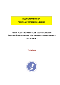 recommandations