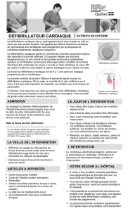 défibrillateur cardiaque