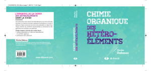 chimie or ganique des hétér oéléments