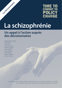 La schizophrénie - Oxford Health Policy Forum