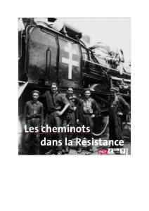 Cheminots dans la résistance _Dossier de presse2015