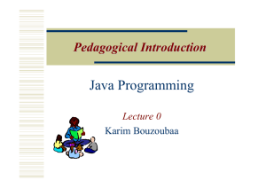 Java Programming