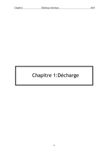 Chapitre 1:Décharge électrique