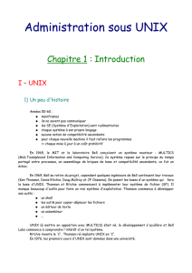 Cours d`administration sous UNIX