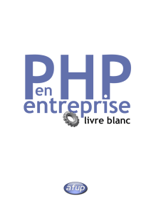 3. Les atouts de PHP pour l`entreprise - PI