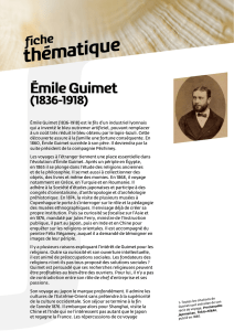 Emile Guimet - Musée des Confluences