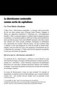 Abraham_La decroissance soutenable PDF