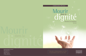 Le document de consultation de la Commission spéciale sur la