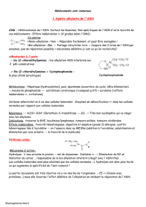 1.Agents alkylants de l`ADN - Sharing Pharma