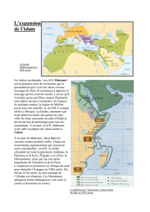 L`expansion de l`islam dans l`océan Indien et à Madagascar