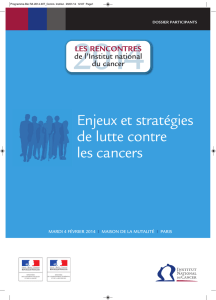 notes - Institut National Du Cancer