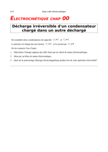 ELCIN_02 Decharge irreversible condensateur dans condensateur