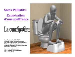 Soins Palliatifs: Exonération d`une souffrance - Palli