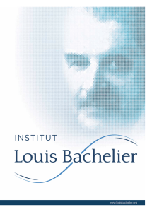 Télécharger - Institut Louis Bachelier