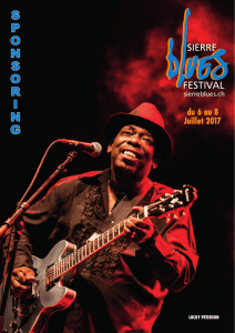 Juillet 2017 du 6 au 8 - Sierre blues festival