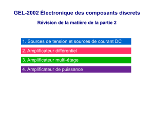 GEL-2002 Électronique des composants discrets