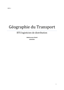 Géographie du Transport