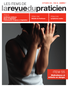 les items de - Etudiant