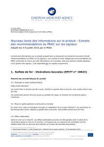 New product information wording - July 2016 - FR - EMA