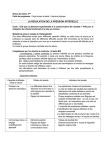 Régulation de la - Académie de Nancy-Metz