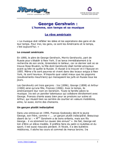 Gershwin - ArtsAlive.ca