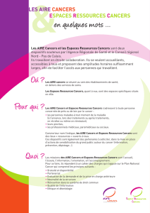 les aire cancers espaces ressources cancers