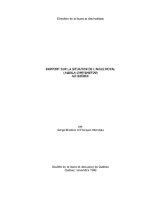 Format PDF, 4,29 Mo - Ministère des Forêts, de la Faune et des Parcs