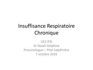 Insuffisance Respiratoire Chronique