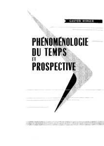 voir - La prospective