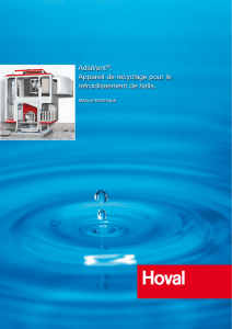 AdiaVent®. Appareil de recyclage pour le refroidissement de halls.