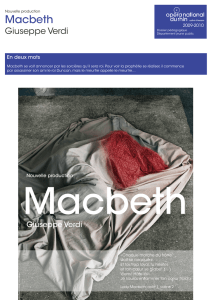 Macbeth - Opéra national du Rhin