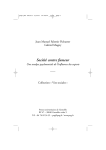 Société contre fumeur