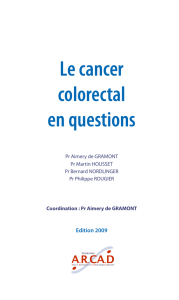 "Le cancer colorectal en questions", cliquez ici