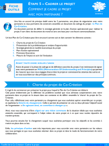 1. Charte du projet de Co-Création