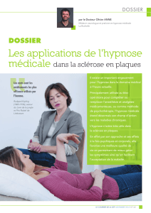 Les applications de l`hypnose dans la SEP