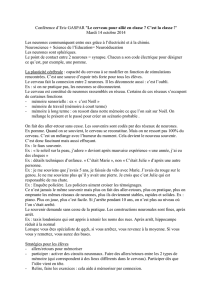 Compte rendu conf&eacute;rence E. Gaspar